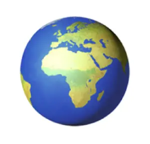 The globe.