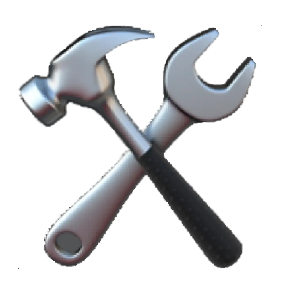 A hammer and a pliers