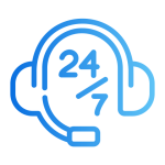 24/7 support​