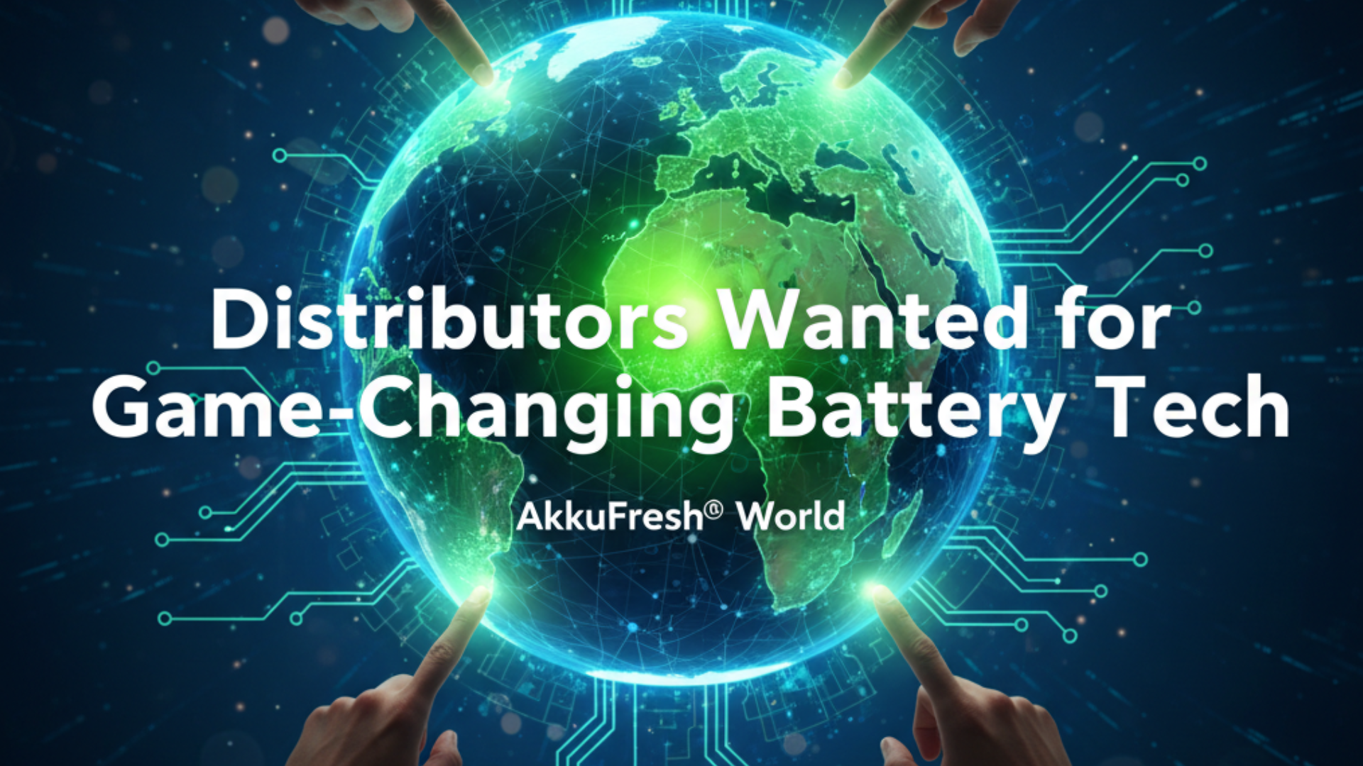 Distributors Wanted for Game-Changing Battery Tech
